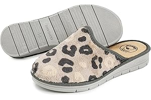 JOMIX Kapcie Damskie Zimowe Ciepłe Antypoślizgowe Kapcie Z Sercami Prezent Damskie Wygodne Lekkie Wykonane we Włoszech