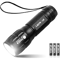 Shadowhawk Flashlight Led USB Rechargeable, 10000 lumens