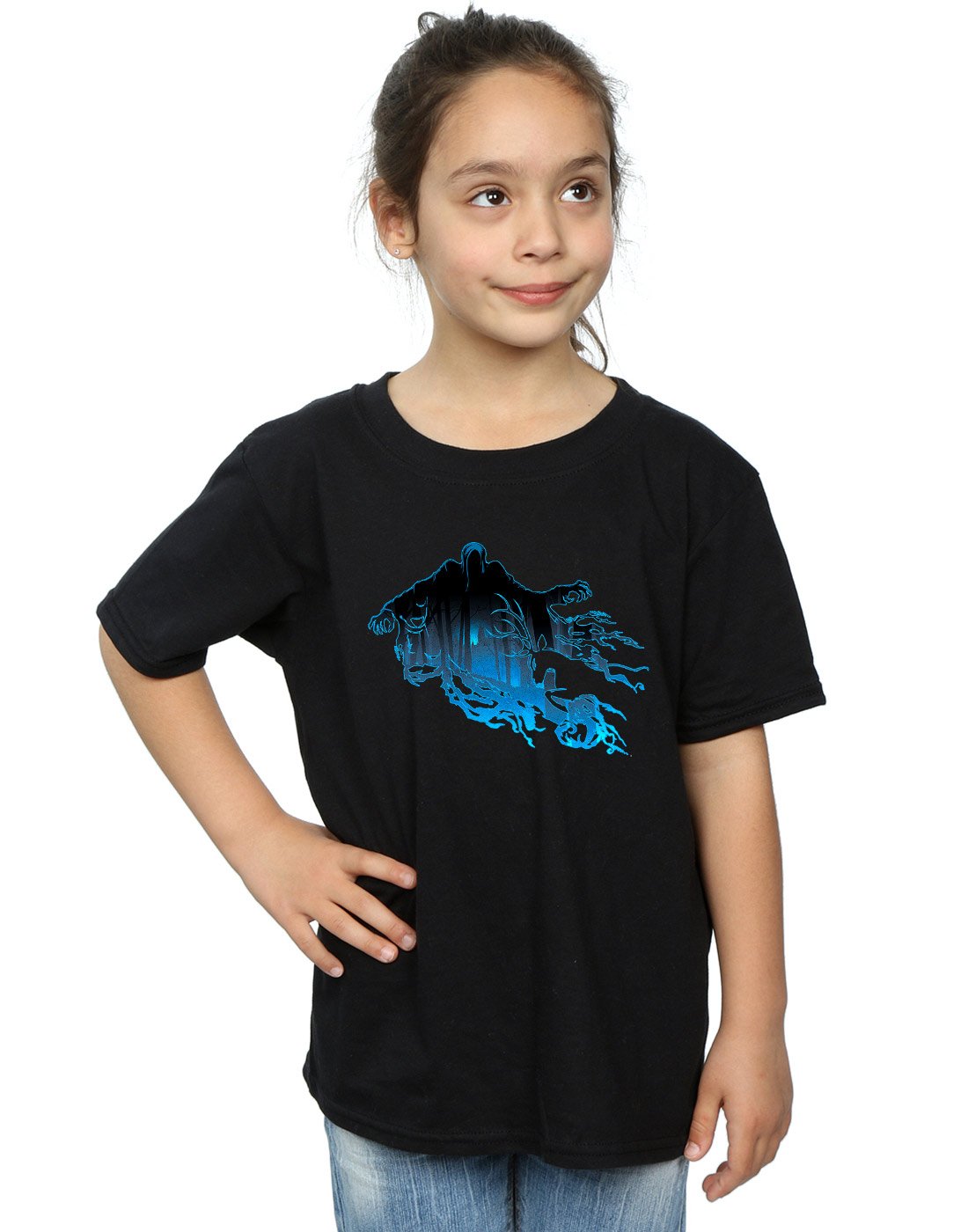 Harry-Potter-Mdchen-Dementor-Silhouette-T-Shirt