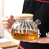 Borosilikat Cam &Ccedil;aydanlık, 1000 ml, Isıya Dayanıklı, Modern Tasarım, Şeffaf