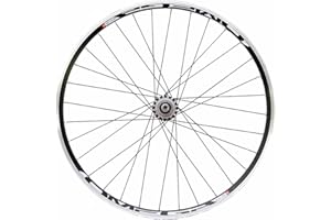 Raleigh - Tru Build 700c Rim Brake Track Wheel with Mach1 Omega Rim and Nutted Axle in Black