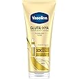 Vaseline Gluta-Hya Flawless Tone Serum Burst Lotion Moisturiser – Body Lotion with GlutaGlow™, Glycerol, Hyaluron & Antioxidants 10x Stronger Than Vitamin C*, Reduces Dark Spots in 5 Days 200ml