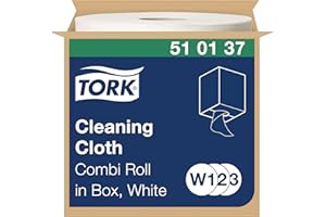 Tork Reinigungstücher Weiß W1/2/3, Wiederverwendbar, 1 × 400 Tücher, 510137