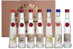 ‎SCHWECHOWER OBSTBRENNEREI GMBH Alkohol Präsent " Kleine Schnäpse " - zum verschenken - Geschenkset/Schnapsgeschenk - Obstbrände aus der Schwechower Brennerei - kleine Flaschen - Gastgeschenk (1229) - Nr.: 11797
