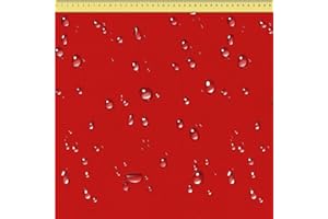 DreamRoots Tessuto impermeabile al metro 160 cm Larghezza - Stoffa al metro impermeabile 220 g/m2 600D - Cuscino esterno impermeabile - Stoffe a metro per ricambio sdraio, tende da sole, tovaglie