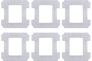 Rrochio Panni per Ecovacs Winbot W2 Omni, 6 Pezzi Panni Lavabile di Ricambio Accessori per Robot Lavavetri Ecovacs Winbot W2, W1 Pro, W1, Lavavetri Accessori Riutilizzabili
