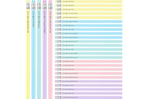 Tenare 30 Stück Motivation Bleistifte mit Radiergummi - HB Holzbleistifte in 5 Farben mit Positiven Spruch Graviert, Graphitstifte Set zum Zeichnen & Schreiben - Ideal für Erwachsene Lehrer Kollegen