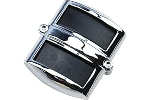 NEWLAND2019 Chrom Bremsabsatz Schalthebel Pedalauflage Abdeckung Für Suzuki Intruder Balkan Kawasaki Honda Shadow Spirit Yamaha V-Max Harley Sportster XL883 1200 Dyna Wide Glide Cruiser Chopper Custom