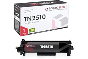 Logic-Seek TN2510 Tonerkartusche kompatibel für Brother TN-2510 passend für HL-L2400DWE MFC-L2835DW DCP-L2660DW HL-L2445DW MFC-L2827DW(Black)