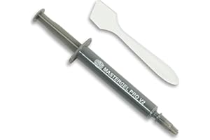 Cooler Master MasterGel Pro V2 High Thermal Conductivity Compound for CPU Coolers (9 W/mK) – Ultra-Efficient CPU/GPU Heat Dissipation with Zero Electrical Conductivity, Applicator Included