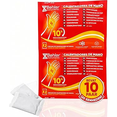 Bramble - Handwarmers (40 paar, 80 in totaal) - Luchtgeactiveerde zakwarmers voor buitenactiviteiten - Warm in minuten - Tot 10 uur warmte Bramble - Handwarmers (40 paar, 80 in totaal) - Luchtgeactiveerde zakwarmers voor buitenactiviteiten - Warm in minuten - Tot 10 uur warmte