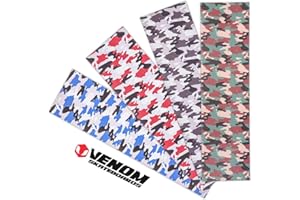 Venom Skateboards Griptape Pro Long Lasting Grip Tape - Skateboard Grip Tape - 9" x 33" - Camo