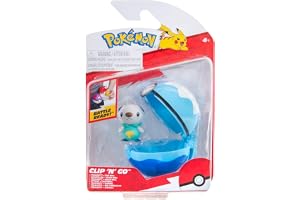 Pokémon PKW4158 Clip 'N' Go Ottaro med dykboll officiell uppsättning