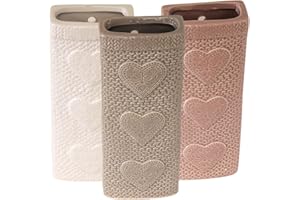 MAURY'S IL NUMERO UNO DEL RISPARMIO Maury's Set di 3 Umidificatori Evaporatore d'Acqua per Termosifoni in Ceramica Efficienza Design Moderno Colore Assortito (LOVE)