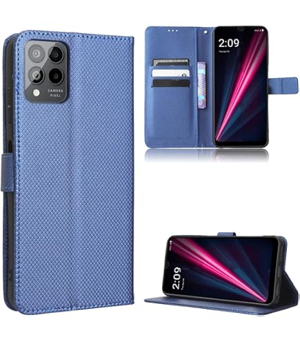Asuwish Handyhülle Für T-Mobile T Phone Pro 5G / Revvl 6 Pro – Klapphülle Mit Kartenfach, Ständer & Band