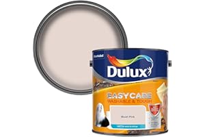 Dulux 403201 Easycare Washable & Tough Matt Emulsion Paint For Walls And Ceilings - Blush Pink 2.5L