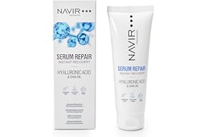 NAVIR Profesional | Sérum pelo seco y dañado con Ácido Hialurónico, Keratina y Aceite de Chía – Anti Frizz e hidratación profunda – Tratamiento hidratante cabello – Sin sulfatos ni parabenos - 75 ml