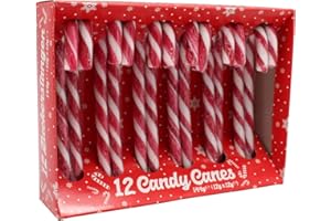 SWEET FLASH Zuckerstangen Candy Canes 12 Stk. je 12g im Display 144g