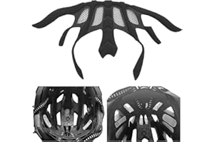 KEENSO 2 set di imbottitura per casco SK-206, kit di imbottiture per casco universale in spugna per bici Accessori per casco con rivestimento in schiuma lavabile