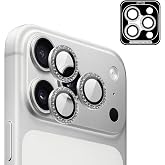 iPhone Uyumlu IPG ProLENS Elmas Taş &Ccedil;er&ccedil;eveli Kamera Lens Koruyucu &ndash; HD Netlik, &Ccedil;izilmez Alumina Silikat Temperli Cam, Bireys