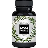MSM 2000mg mit natürlichem Vitamin C - 365 Tabletten - Laborgeprüft, hochdosiert, vegan