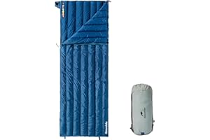 Naturehike 190×72cm CW295 Ultralekki wodoodporny śpiwór puchowy Prostokątny śpiwór kempingowy dla dorosłych 650FP Można łączyć W zestawie wodoodporny worek kompresyjny -8 ℃ ~ 11 ℃ 3-4 sezony