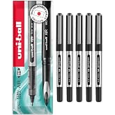 uni-ball Eye Micro UB-150 Roller Kalemler - Siyah, 5'li Paket