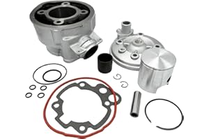 LG-MOTORS POWER ENGINEERING GRUPPO TERMICO LG-MOTORS CILINDRO 49ø PISTONE TESTATA GHISA MONOFASCIA MINARELLI 80CC AM6