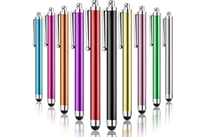 Pencilupnose 10 x Quality Touch Screen Stylus Pen compatible with Samsung, Xiaomi, OnePlus, Pixel, Oppo, Huawei, Vivo, Realme, Nothing Tablets etc.