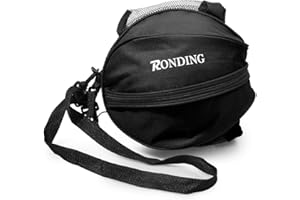 Lixada Borsa da basket pratica e portatile, grande borsa a tracolla rotonda per ballo, sport, calcio, pallavolo, borsa da trasporto per uomini e donne