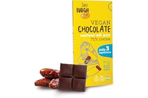 SUPER FUDGiO Ekologiczna czekolada słodzona daktylami 80 g