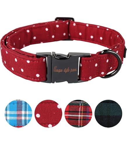 Weihnachts-Hundehalsband Mit Fliege – Verstellbar Für Kleine Hunde & Katzen (Halsumfang 20–30 Cm)