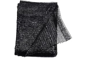 GARDENINGWILL 40% Black 2M x 3M Sun Mesh Shade Sunblock Shade UV Resistant Net For Garden Flower Plant