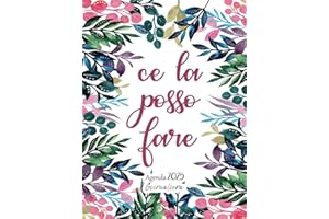 Agenda 2025 Giornaliera: 12 Mesi da Gennaio a Dicembre 2025 | Pianificatore 365 giorn | Italiano Grande A4 | 1 pagina per giorno | ce la posso fare