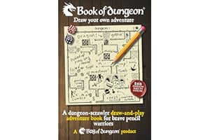 Book of Dungeon - A dungeon-scrawler draw-and-play adventure book