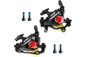 ZTZ Zoom HB-100 Hydraulic Disc Brake Calipers MTB Bike Disc Brakes Front & Rear Caliper Set for Mountain, Road Bicycle and E-Bike