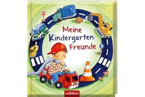Ars Edition GmbH Kindergarten-Freunde (Fahrzeuge): Freundebuch ab 3 Jahren für Kindergarten und Kita, für Jungen und Mädchen, 4489120919