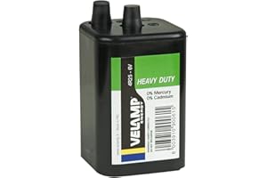 Velamp 4R25 ViereCkige Batterie 4R25 Heavy Duty, 6 V, Grün