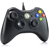 Dhaose Wired Controller for Xbox 360, USB Wired PC Joystick Gamepad for Xbox 360,Improved Ergonomic Design Controller for Xbo