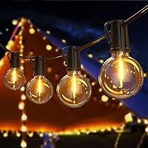 Catena Luminosa Esterno 63FT Luci LED G40 - Impermeabile IP44 Per Giardino, Matrimoni E Feste - Foto 6