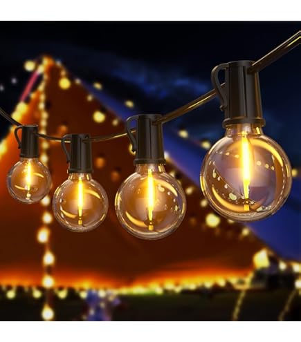 30M Guirlande Lumineuse Exterieure Guinguette - Guirlandes Exterieur Avec LED Ampoule Contrôle À