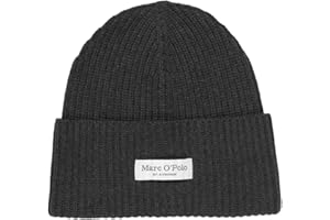 Marc O'Polo Damen Strickmütze aus Bio-Baumwolle Beanie