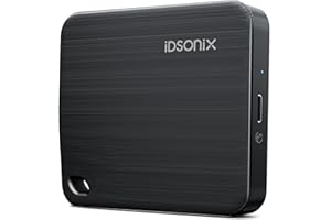 IDSONIX SMART INTERACTIVE iDsonix SSD Esterno 128GB, USB 3.2 Gen 1, Portatile SSD, Fino a 466MB/s in Lettura e 450MB/s in Scrittura, Unità a Stato Solido Esterna per smartphone USB-C, PC, tablet, Laptop – i5PLUS