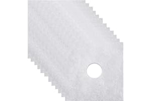 DAODEFUL 00939 Zapasowy filtr powietrza do Helios ELF: 12 sztuk filtrów zamiennych kompatybilnych z wentylatorami ELS ELSN, klasa filtra G2-160 x 160 mm, średnica urządzenia wentylacyjnego, filtr przeciwpyłowy