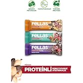 Fellas Protein Bar, Karma Kutu (3 &Ccedil;eşit), 32gr x 12 Adet