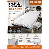 AREMED Lastikli Tek Kullanımlık Sedye &Ouml;rt&uuml;s&uuml;, 80x240 cm, 50 Adet