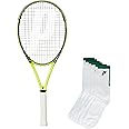 Prince Thunder Extreme Team 100 ESP Tennis Racket with Prince Socks Crew White