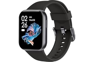 ASWEE Reloj Inteligente Hombre Mujer, 1.96" Smartwatch con Llamadas Bluetooth, Smart Watch Pulsómetro/Monitor de Sueño/Podómetro, 147+ Modos Deportivos Impermeable Pulsera Actividad para Android iOS