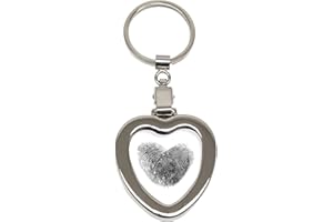 Deknudt Frames S59NB2 Porte Clés Forme de Coeur Métal 11,5 x 5 x 0,7 cm