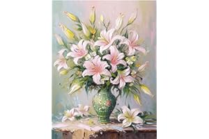 ARTOWN Peinture par Numero Adulte Enfant,DIY Peinture Acrylique pour Adultes débutants Facile sur Toile 40×50 cm,4 Pinceaux et Peintures Acryliques-sans Cadre